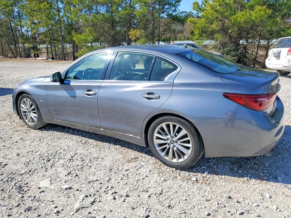 2019 Infiniti Q50 VIN JN1EV7AP2KM517942 COPART salvage auction — FRONT END, Tx - Salvage Vehicle Title, sold $2,450 on 2026-07-31 (photo 2)
