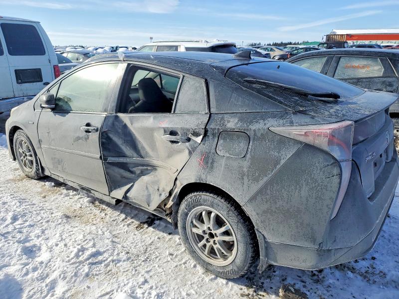 2016 Toyota Prius VIN JTDKBRFU6G3515577 COPART salvage auction — SIDE, Qc - Gravement Accidente, sold $500 on 2026-07-14 (photo 2)