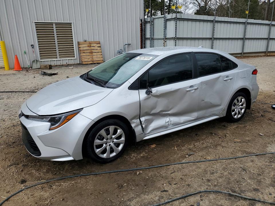 2025 Toyota Corolla VIN 5YFB4MDE2SP305955 COPART salvage auction — SIDE, Ga - Cert Of Title-Salvage, sold $7,100 on 2026-07-08 (photo 1)