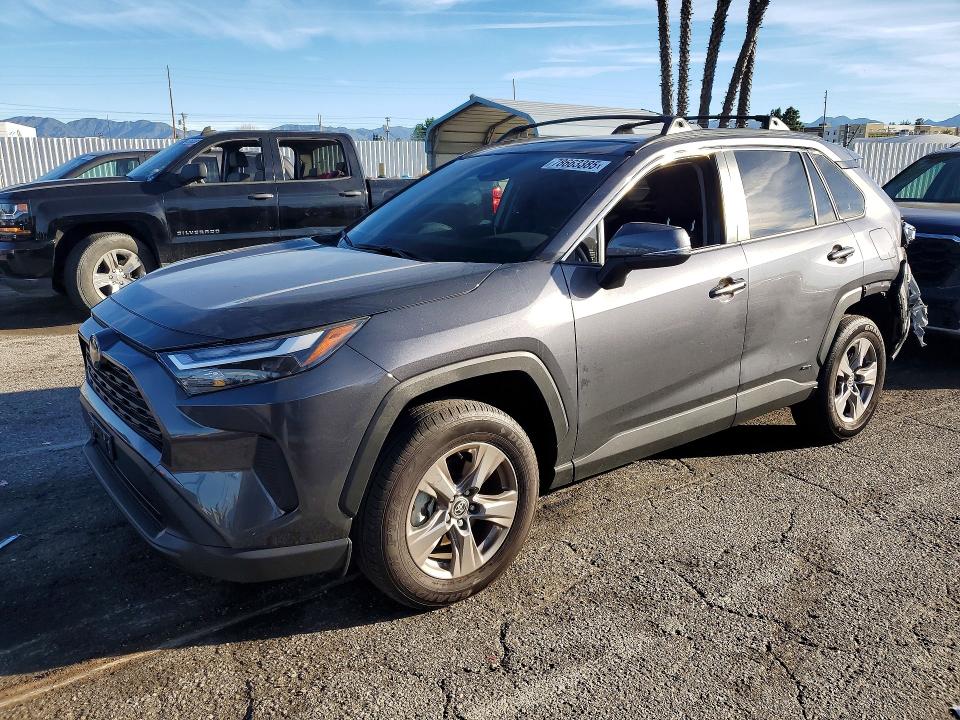 2025 Toyota Rav 4 VIN JTMRWRFV0SD330830 COPART salvage auction — REAR END, Ca - Salvage Certificate, sold $18,000 on 2026-07-21 (photo 1)