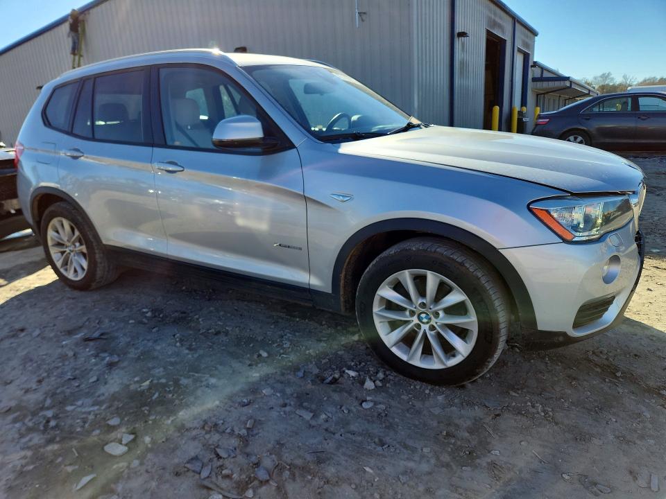 2017 BMW X3 VIN 5UXWX9C53H0T04676 COPART salvage auction — FRONT END, Al - Cert Of Title-Salvage Title, sold $3,350 on 2026-07-09 (photo 4)