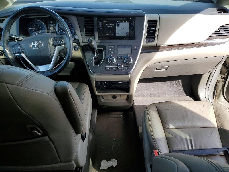 2015 Toyota Sienna VIN 5TDYK3DC2FS667984 COPART salvage auction — REAR END, ID - SALVAGE CERTIFICATE OF TITLE, sold $300 on 2026-07-28 (photo 8)
