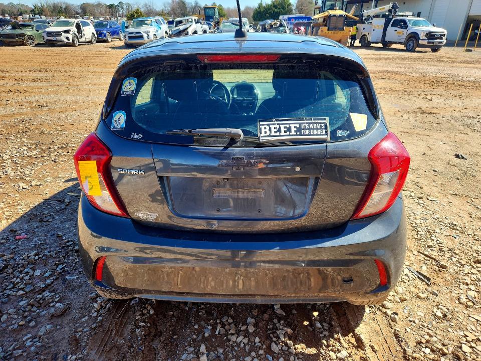 2020 Chevrolet Spark VIN KL8CB6SA7LC421595 COPART salvage auction — FRONT END, Tn - Salvage Certificate, sold $700 on 2026-07-08 (photo 6)
