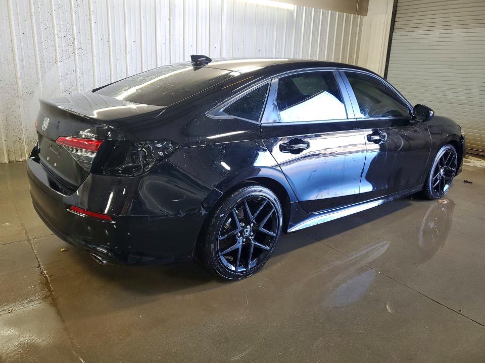 2024 Honda Civic VIN 2HGFE2F54RH576002 COPART salvage auction — SIDE, IL - SALVAGE CERTIFICATE, sold $9,000 on 2026-07-09 (photo 3)