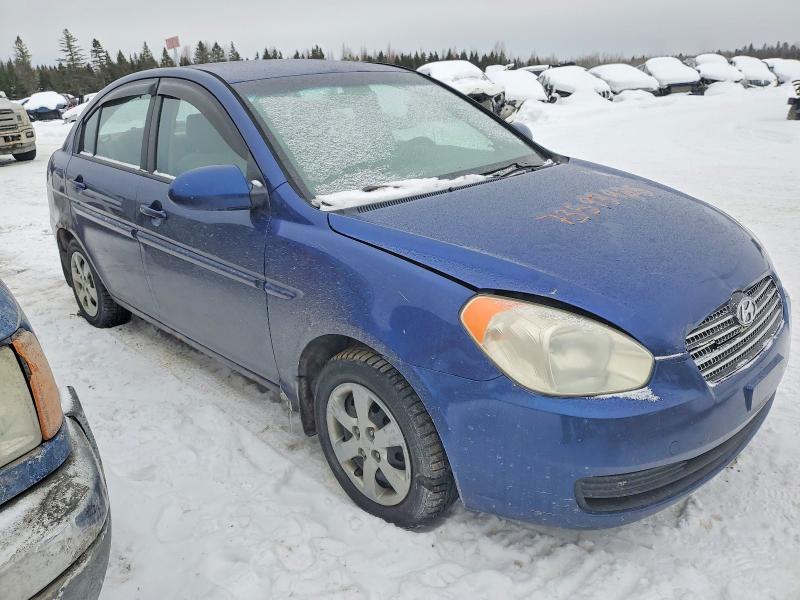2009 Hyundai Accent VIN KMHCN45C29U348232 COPART salvage auction — FRONT END, Qc - Gravement Accidente, sold $125 on 2026-07-14 (photo 4)