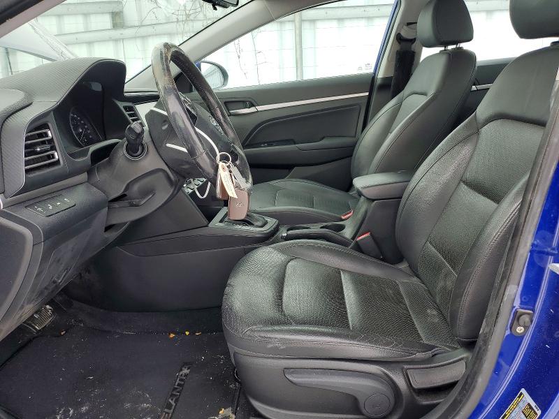 2019 Hyundai Elantra VIN KMHD84LF4KU774454 COPART salvage auction — REAR END, On - Permit Salvage, sold $1,750 on 2026-07-28 (photo 7)
