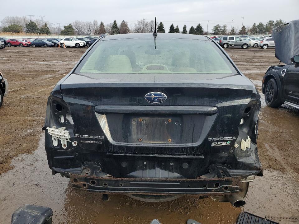 2013 Subaru Impreza VIN JF1GJAD63DH028274 COPART salvage auction — REAR END, Il - Certificate Of Title, sold $550 on 2026-07-28 (photo 6)