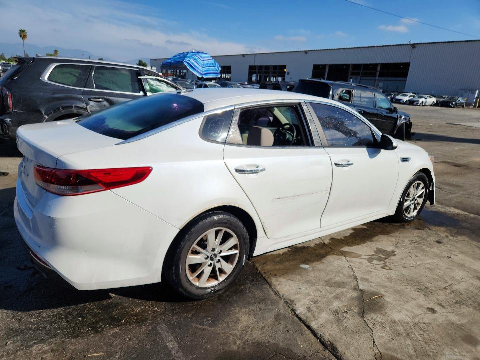 2016 Kia Optima VIN 5XXGT4L37GG038529 COPART salvage auction — FRONT END, Ca - Certificate Of Title, sold $200 on 2026-07-02 (photo 3)