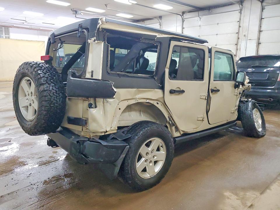 2018 Jeep Wrangler / VIN 1C4BJWDG9JL849737 COPART salvage auction — FRONT END, Mi - Certificate Of Title, sold $1,100 on 2026-07-22 (photo 3)