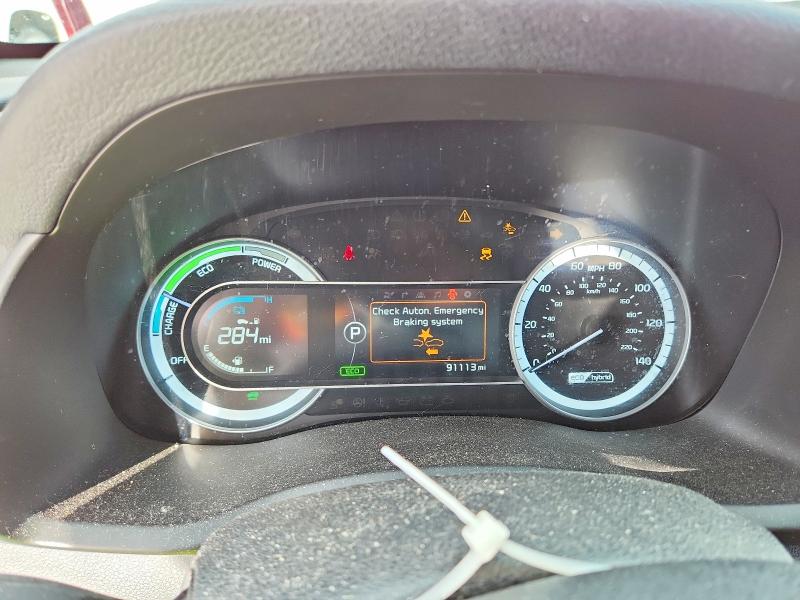 2018 Kia Niro VIN KNDCE3LC1J5131237 COPART salvage auction — REAR END, IL - SALVAGE CERTIFICATE, sold $1,600 on 2026-07-02 (photo 9)