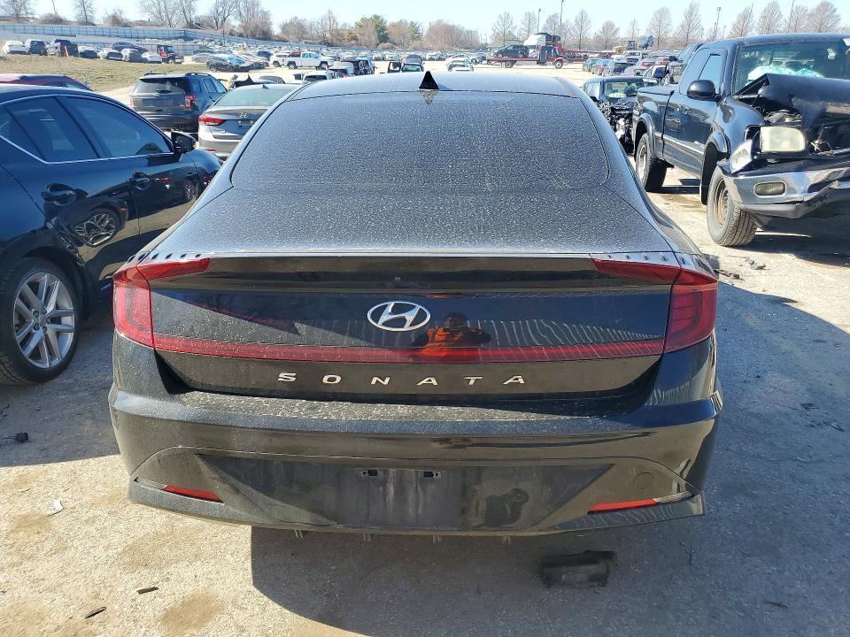 2021 Hyundai Sonata VIN KMHL64JA4MA151641 COPART salvage auction — FRONT END, Id - Salvage Certificate Of Title, sold $1,650 on 2026-07-02 (photo 6)