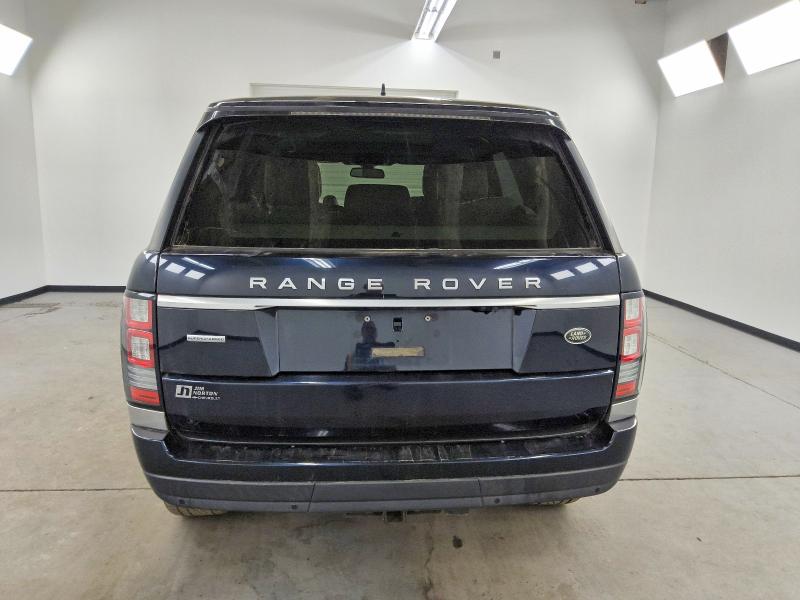 2016 Land rover RANGE ROVER VIN SALGS2EF0GA276421 COPART salvage auction — MECHANICAL, Ok - Cert Of Title-Repossession, sold $5,500 on 2026-07-02 (photo 6)