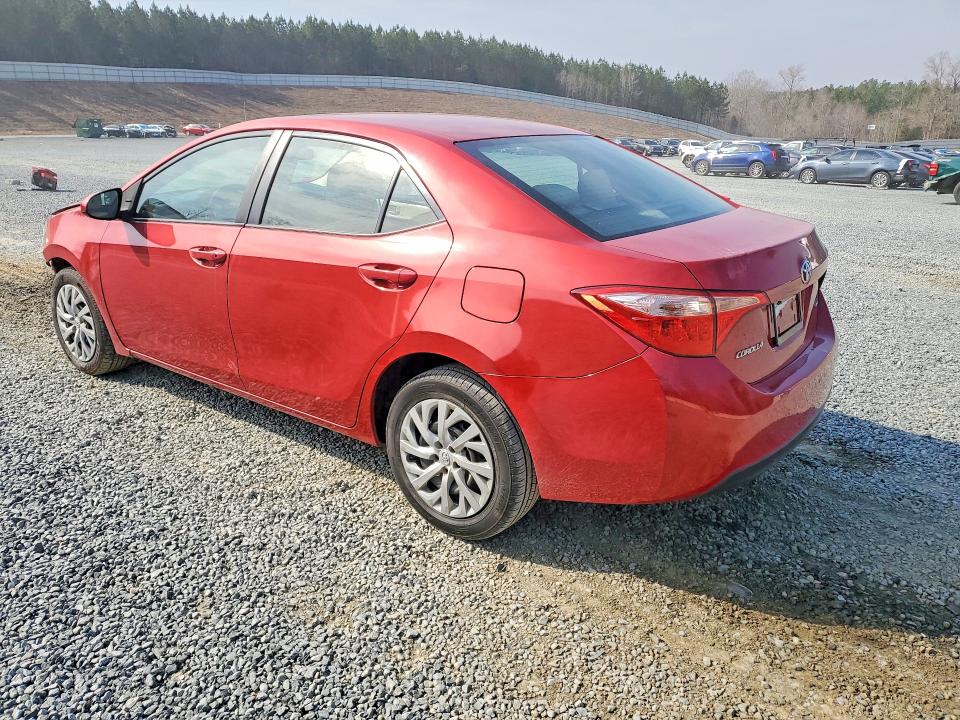 2018 Toyota Corolla VIN 5YFBURHE8JP775798 COPART salvage auction — FRONT END, Nc - Salvage Certificate Of Title, sold $2,150 on 2026-07-09 (photo 2)