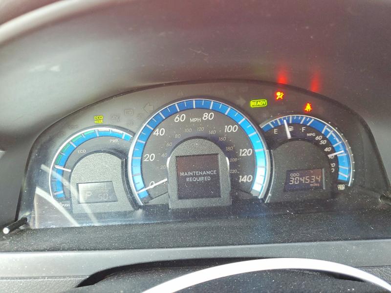 2014 Toyota Camry hybrid VIN 4T1BD1FK6EU107447 COPART salvage auction — REAR END, Md - Cert Of Salvage > 75% Damage, sold $1,450 on 2026-07-02 (photo 9)