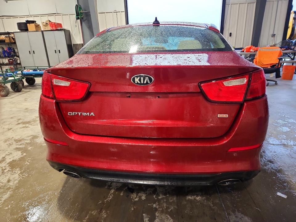 2015 Kia Optima VIN 5XXGM4A72FG505941 COPART salvage auction — FRONT END, Nc - Salvage Certificate Of Title, sold $1,300 on 2026-07-20 (photo 6)