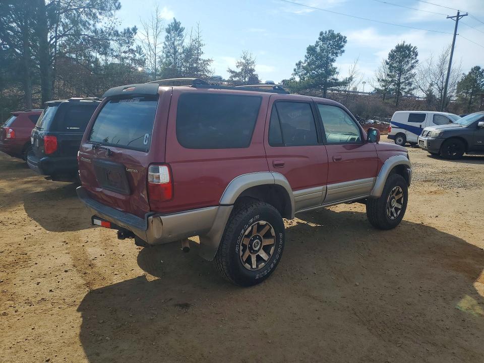 2001 Toyota 4runner VIN JT3HN87R910357173 COPART salvage auction — REAR END, Sc - Cert Of Title-Salvage, sold $2,650 on 2026-07-24 (photo 3)