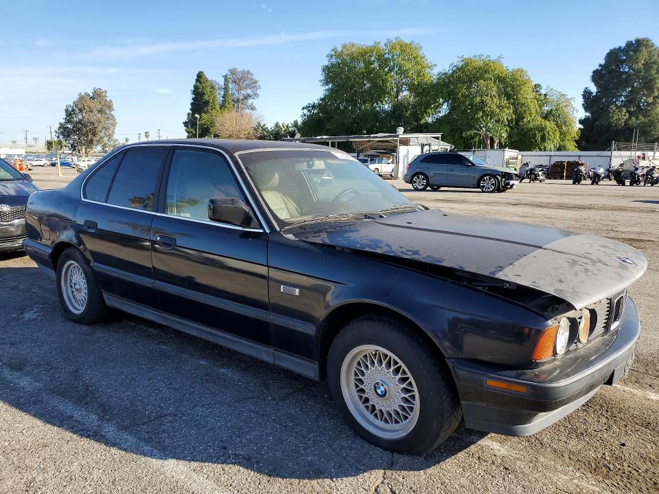 1991 BMW 5er VIN WBAHD2314MBF72092 COPART salvage auction — MINOR DENT/SCRATCHES, Ca - Salvage Acquisition Billofsale, sold $650 on 2026-07-10 (photo 4)