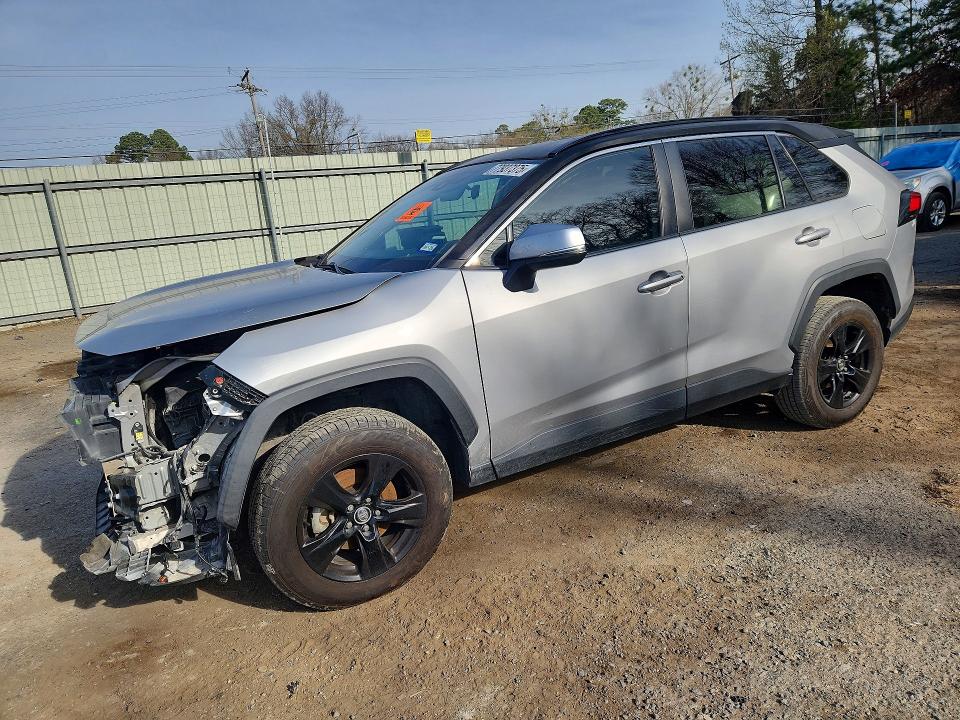2020 Toyota Rav 4 VIN 2T3W1RFV5LW082287 COPART salvage auction — FRONT END, Tx - Salvage Vehicle Title, sold $7,900 on 2026-07-30 (photo 1)