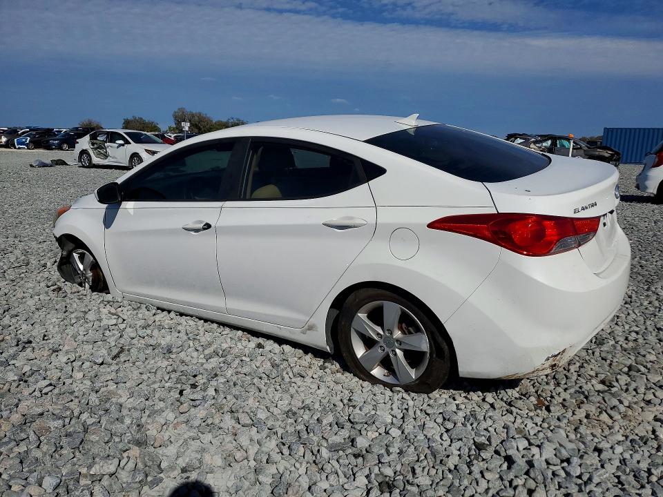 2013 Hyundai Elantra VIN 5NPDH4AE6DH240481 COPART salvage auction — FRONT END, Fl - Cert Of Title Slvg Rebuildable, sold $650 on 2026-07-30 (photo 2)