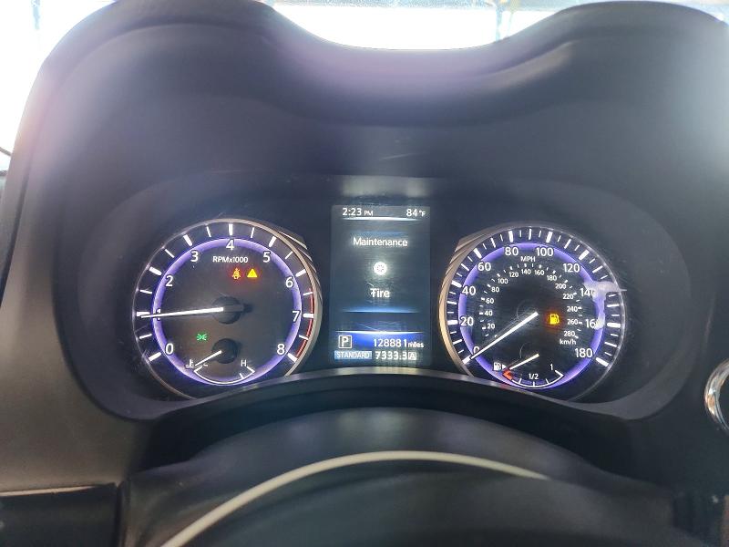 2017 Infiniti Q50 VIN JN1CV7AP8HM642427 COPART salvage auction — FRONT END, Salvage Title, sold $1,450 on 2026-08-03 (photo 9)