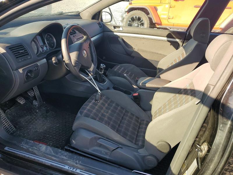 2009 Volkswagen Gti VIN WVWEV71K59W102484 COPART salvage auction — FRONT END, Mo - Salvage Certificate Of Title, sold $70 on 2026-07-21 (photo 7)