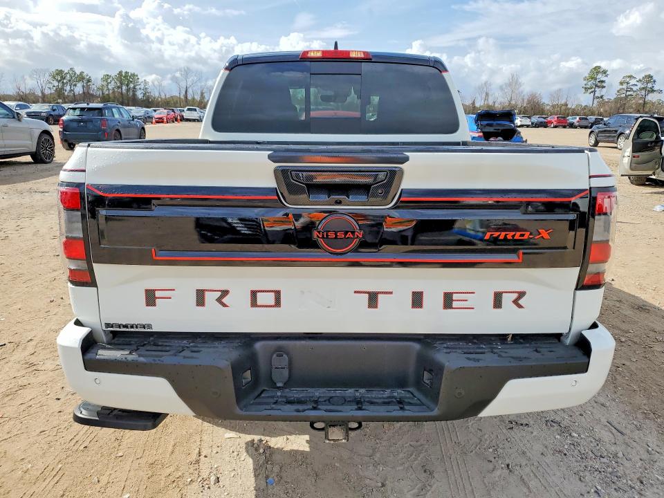 2025 Nissan Frontier VIN 1N6ED1EJ6SN601160 COPART salvage auction — FRONT END, Tx - Salvage Vehicle Title, sold $12,200 on 2026-07-07 (photo 6)