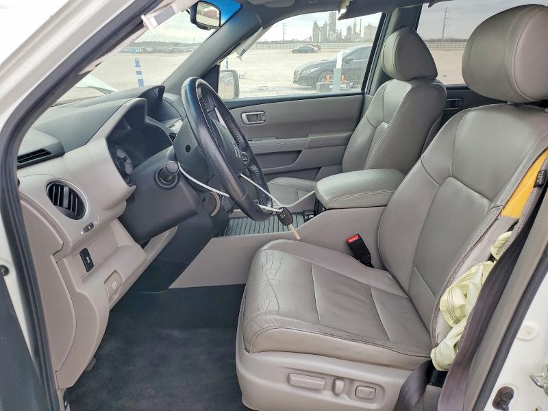 2012 Honda Pilot VIN 5FNYF3H50CB017101 COPART salvage auction — REAR END, Tx - Salvage Vehicle Title, sold $2,150 on 2026-07-09 (photo 7)