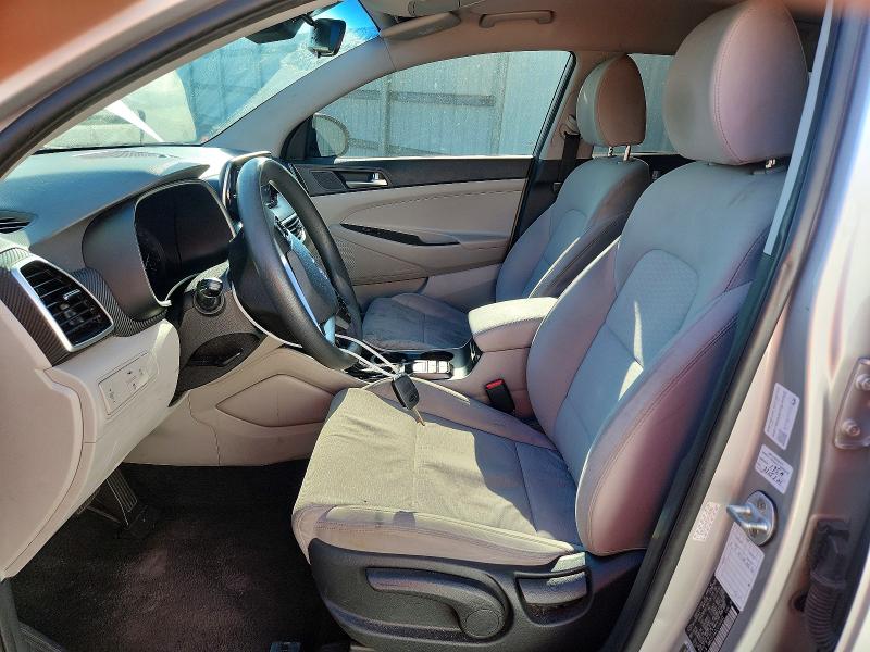 2020 Hyundai Tucson VIN KM8J2CA42LU136933 COPART salvage auction — FRONT END, Fl - Certificate Of Title, sold $2,100 on 2026-07-28 (photo 7)