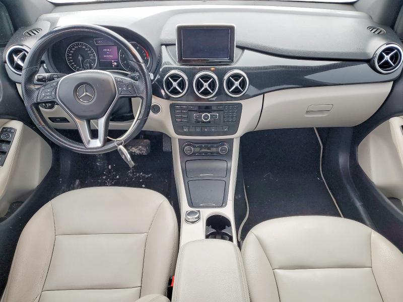 2013 Mercedes-benz B-klasse VIN WDDMH4EB2DJ178736 COPART salvage auction — REAR END, On - Permit No Brand - Unfit, sold $1,050 on 2026-07-07 (photo 8)