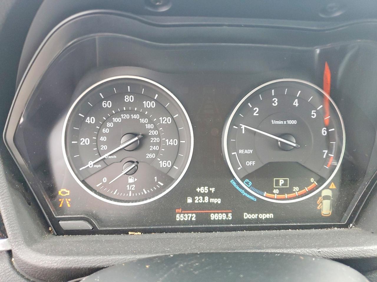 2016 BMW X1 VIN WBXHT3C35G5F63940 COPART salvage auction — Front End, TN - SALVAGE CERTIFICATE, sold $2,500 on 2026-07-09 (photo 9)