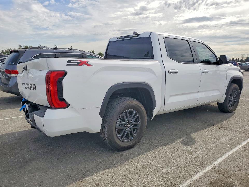 2025 Toyota Tundra VIN 5TFLA5AB9SX041647 COPART salvage auction — REAR END, Ca - Salvage Certificate, sold $20,300 on 2026-07-28 (photo 3)
