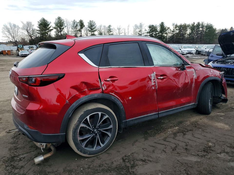 2023 Mazda Cx-5 VIN JM3KFBDM4P0232473 COPART salvage auction — ROLLOVER, Md - Cert Of Salvage > 75% Damage, sold $4,200 on 2026-07-06 (photo 3)