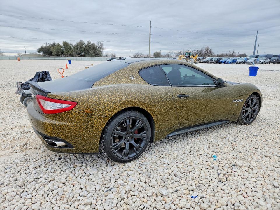 2011 Maserati Granturismo VIN ZAM45KLA7B0057670 COPART salvage auction — FRONT END, Tx - Certificate Of Title, sold $3,200 on 2026-07-30 (photo 3)