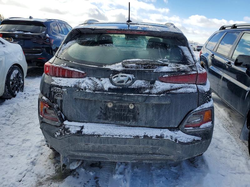 2019 Hyundai Kona VIN KM8K12AA3KU285972 COPART salvage auction — FRONT END, Qc - Gravement Accidente, sold $1,950 on 2026-07-07 (photo 6)