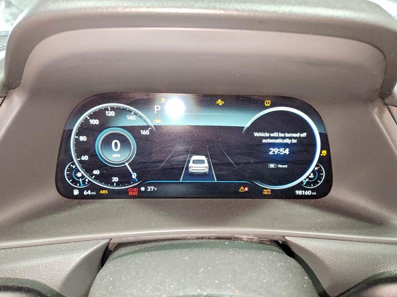 2022 Hyundai Sonata VIN 5NPEJ4J24NH141805 COPART salvage auction — FRONT END, MN - CERT OF TITLE-SALVAGE, sold $625 on 2026-07-28 (photo 9)