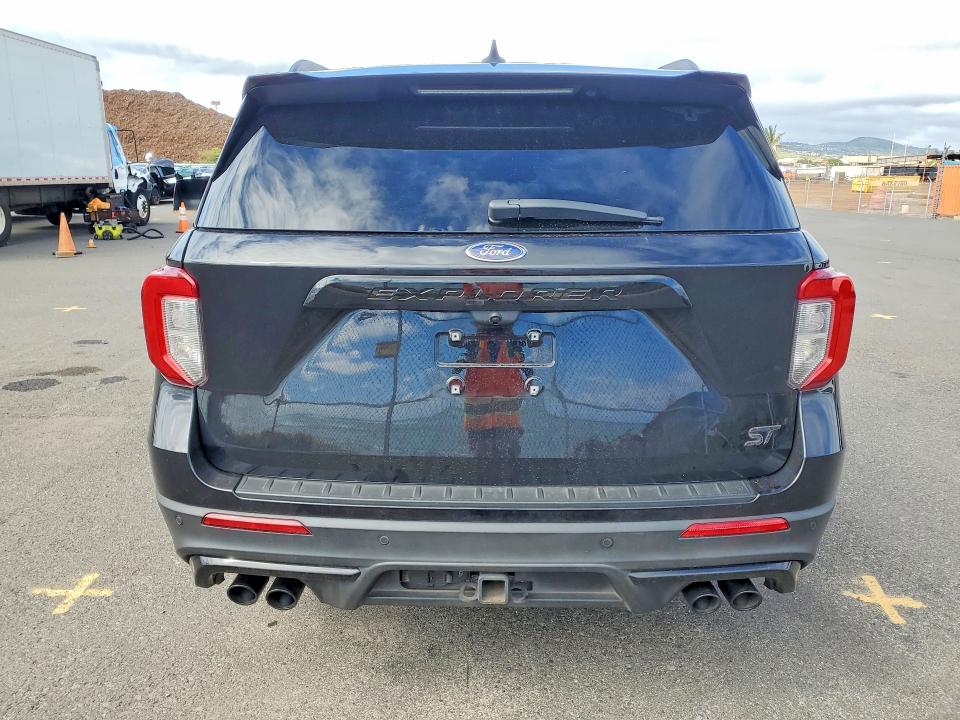 2022 Ford Explorer VIN 1FM5K8GC8NGC20138 COPART salvage auction — FRONT END, Hi - Certificate Of Salvage, sold $150 on 2026-07-27 (photo 6)