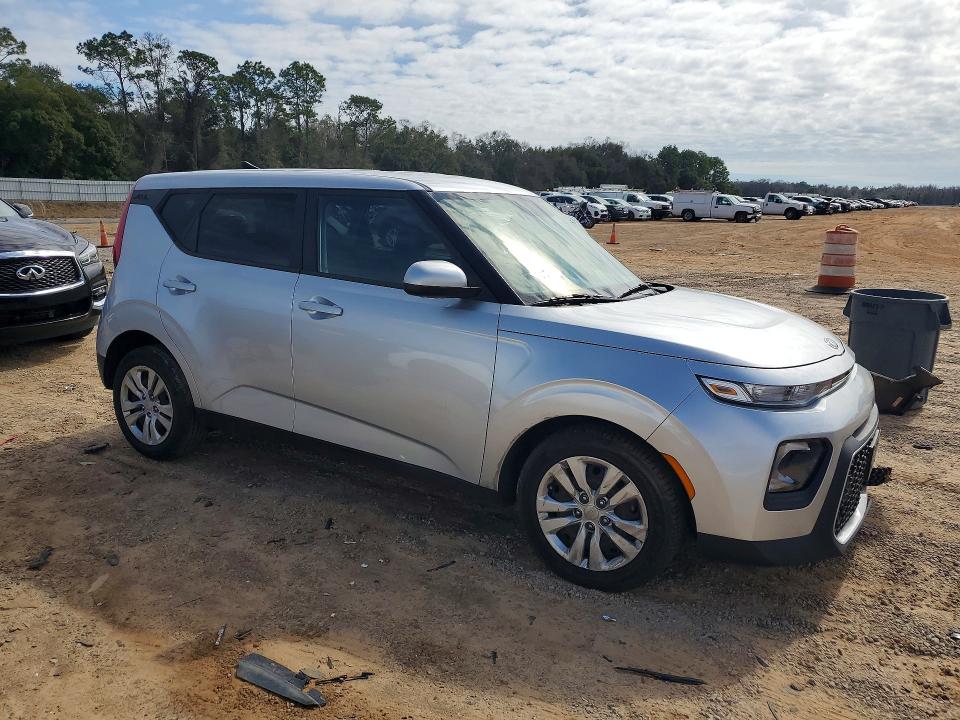 2020 Kia Soul VIN KNDJ23AU0L7098735 COPART salvage auction — FRONT END, Wv - Salvage Certificate, sold $1,800 on 2026-07-14 (photo 4)