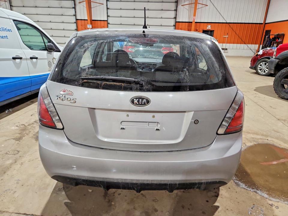 2011 Kia Rio VIN KNADH5B39B6756700 COPART salvage auction — VANDALISM, AB - BOS - SALVAGE, sold $450 on 2026-07-14 (photo 6)