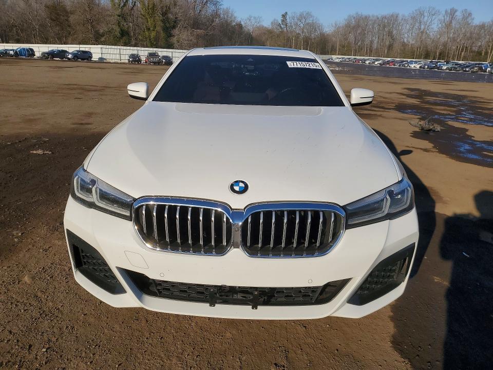 2021 BMW 5er VIN WBA13BJ08MWX02900 COPART salvage auction — SIDE, MD - CERT OF SALVAGE > 75% DAMAGE, sold $13,600 on 2026-07-10 (photo 5)