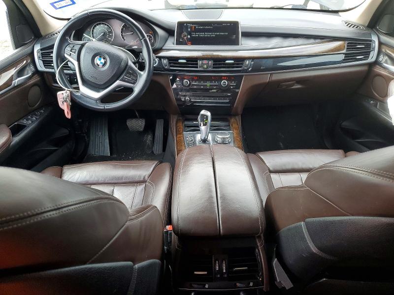 2015 BMW X5 VIN 5UXKR2C51F0H38062 COPART salvage auction — FRONT END, Tx - Salvage Vehicle Title, sold $2,550 on 2026-07-02 (photo 8)