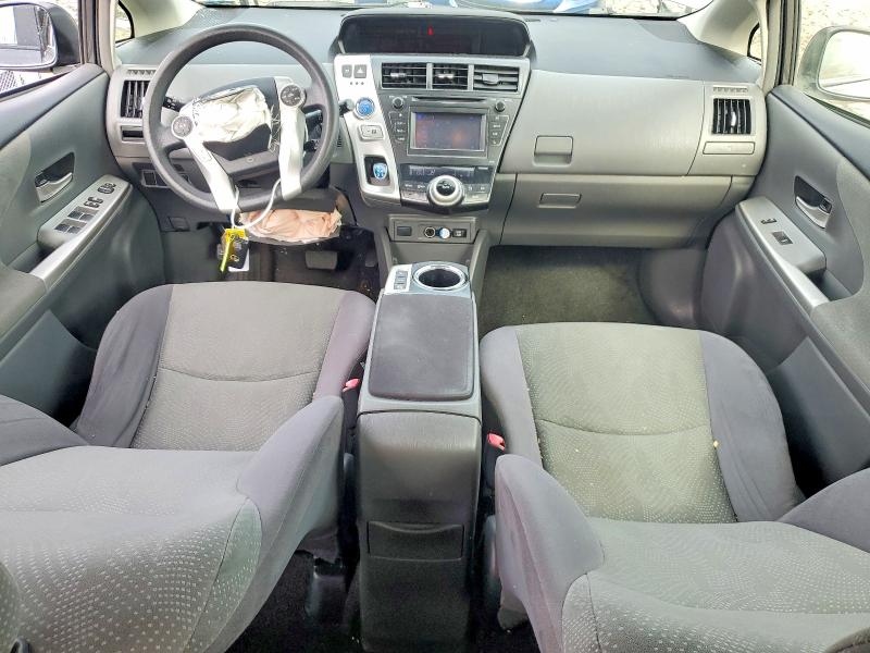 2014 Toyota Prius v VIN JTDZN3EU9EJ006967 COPART salvage auction — FRONT END, Ca - Salvage Certificate, sold $1,150 on 2026-07-31 (photo 8)