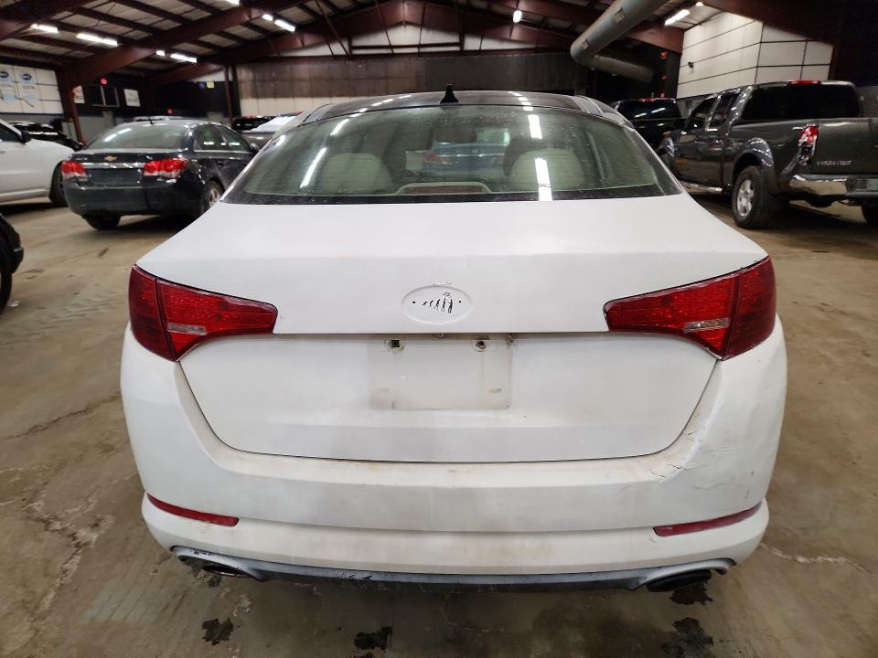 2013 Kia Optima VIN 5XXGN4A72DG245325 COPART salvage auction — ALL OVER, Ny - Certificate Of Title, sold $1,400 on 2026-07-31 (photo 6)
