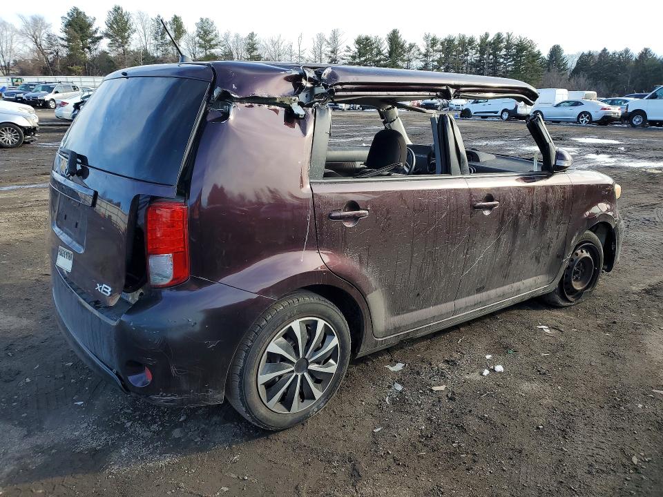 2013 Scion Xb VIN JTLZE4FE0DJ039226 COPART salvage auction — ROOF, Md - Cert Of Salvage > 75% Damage, sold $350 on 2026-08-03 (photo 3)