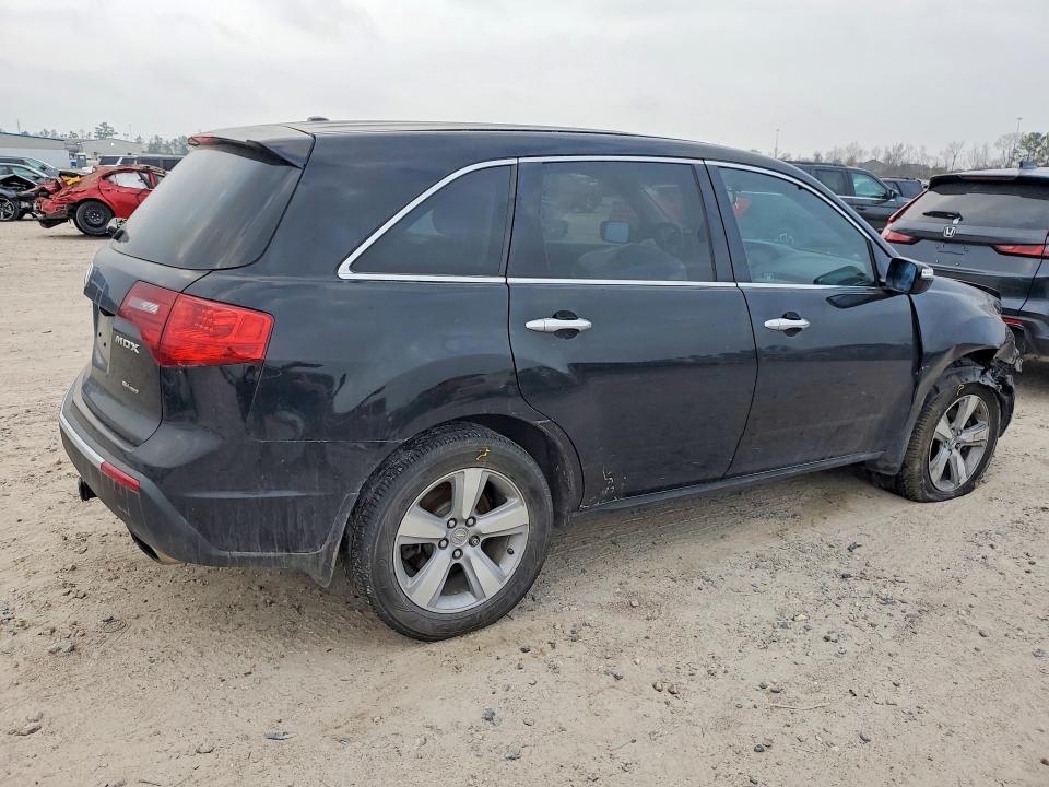 2011 Acura Mdx VIN 2HNYD2H45BH504675 COPART salvage auction — FRONT END, TX - SALVAGE VEHICLE TITLE (P), sold $725 on 2026-07-17 (photo 3)