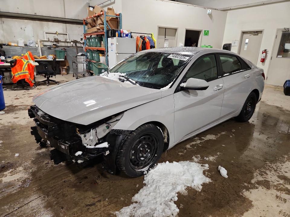 2023 Hyundai Elantra VIN KMHLM4AG7PU379601 COPART salvage auction — FRONT END, On - Permit Salvage, sold $4,250 on 2026-07-30 (photo 1)