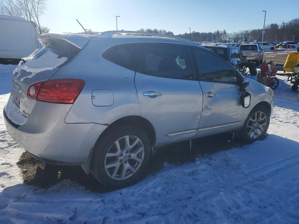 2012 Nissan Rogue VIN JN8AS5MV1CW411933 COPART salvage auction — ROLLOVER, Ct - Cert Of Title-Salvage, sold $475 on 2026-07-23 (photo 3)