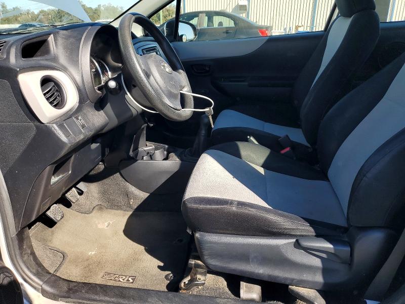 2012 Toyota Yaris VIN JTDJTUD30CD535883 COPART salvage auction — FRONT END, Fl - Cert Of Title Slvg Rebuildable, sold $1,600 on 2026-07-22 (photo 7)