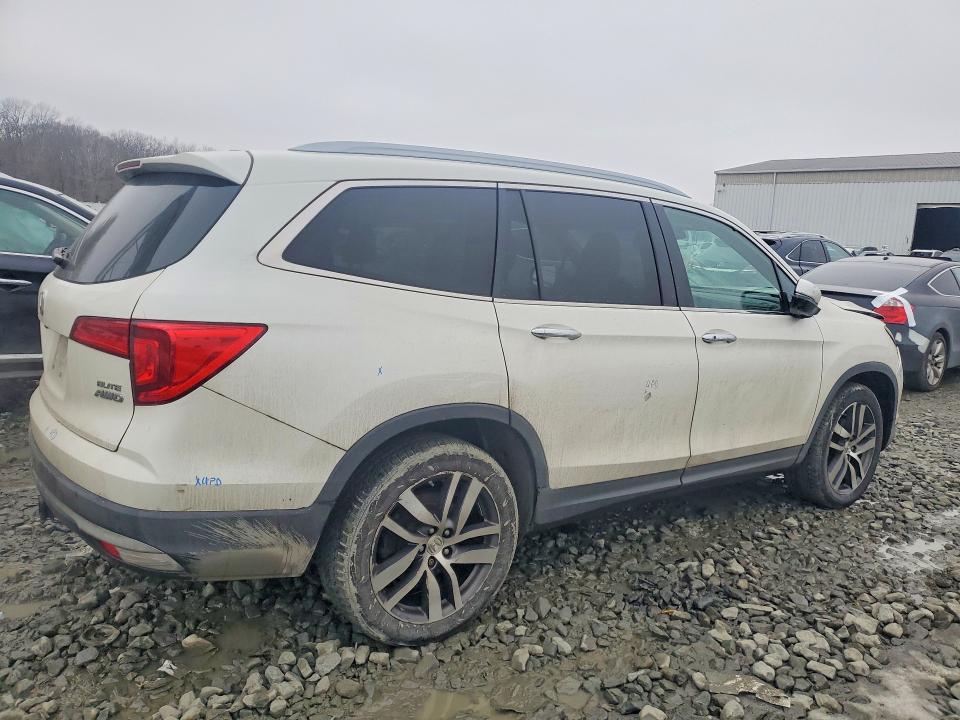 2018 Honda Pilot VIN 5FNYF6H01JB036372 COPART salvage auction — FRONT END, Nj - Cert Of Title-Salvage, sold $8,600 on 2026-07-27 (photo 3)