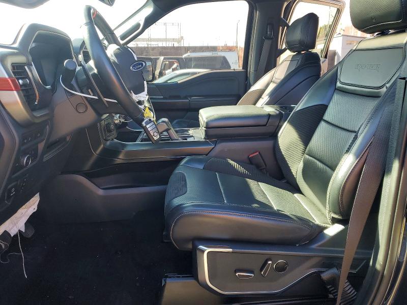 2022 Ford F-150 VIN 1FTFW1RG3NFA87010 COPART salvage auction — FRONT END, CA - SALVAGE CERTIFICATE, sold $9,200 on 2026-07-29 (photo 7)