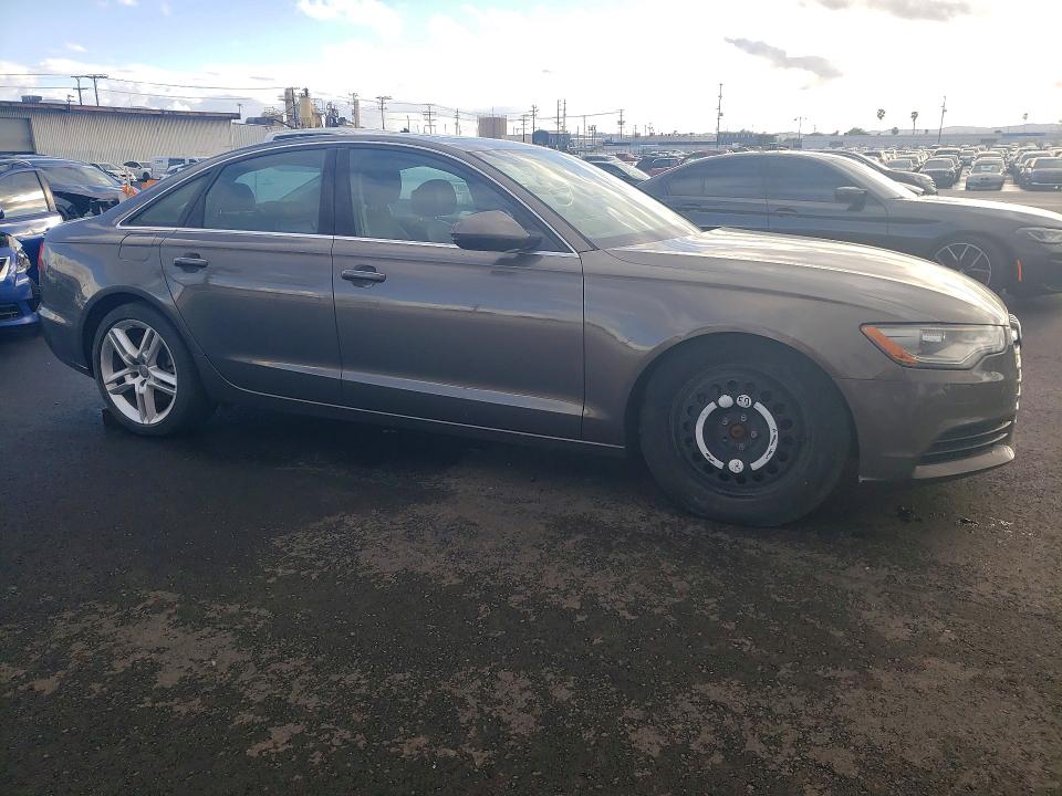 2014 Audi A6 VIN WAUGFAFC4EN079930 COPART salvage auction — MECHANICAL, Ca - Cert Of Title Or Salvage Acq, sold $1,300 on 2026-07-08 (photo 4)